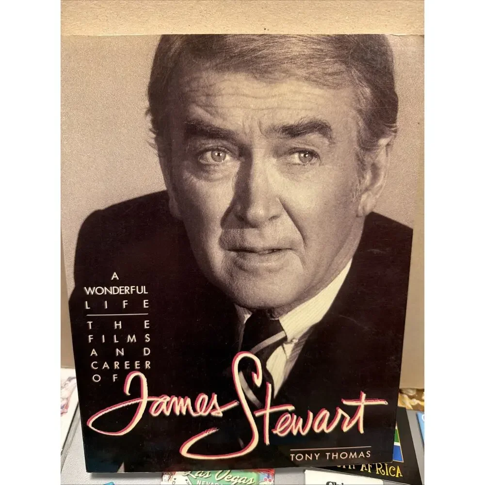 A Wonderful Life: Films and Career of James Stewart by Tony‎ Thomas (P/B 1st Ed)